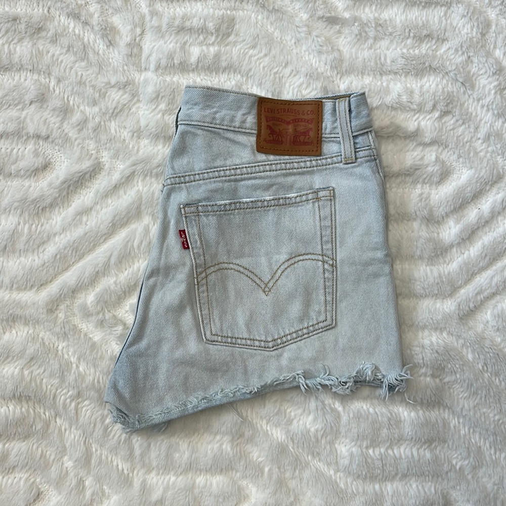 Levi’s Distressed Denim Shorts